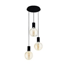 Pozueta Steel 3 Light Pendant